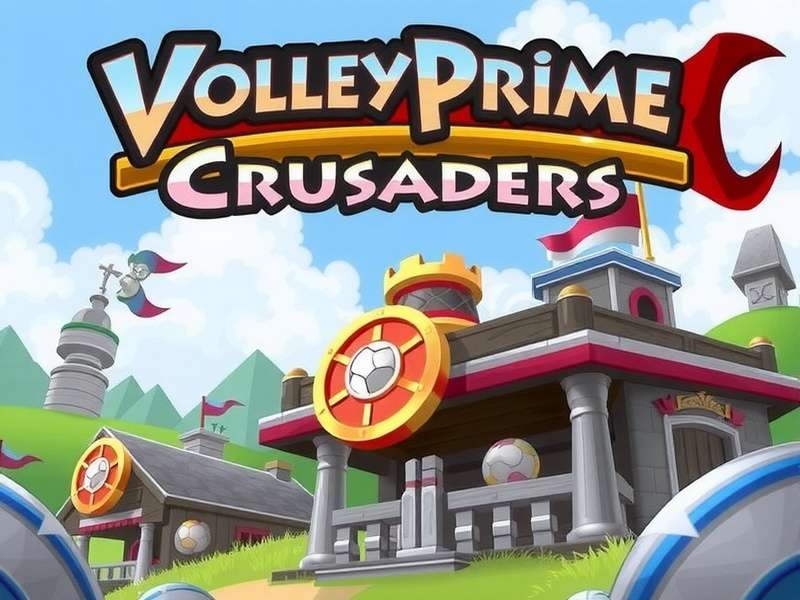 Volley Prime Crusaders - India's Most Exciting Volleyball Mobile Game Volley Prime Crusaders Game Banner